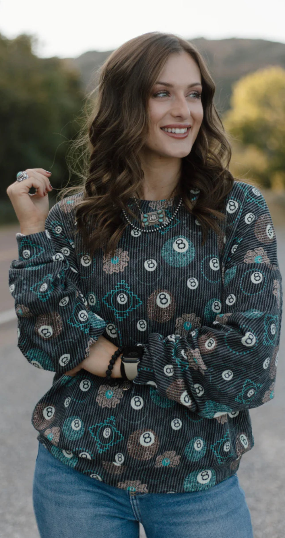 STERLING KREEK~ BREAK SHOT BLOSSOM TOP