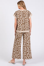 Load image into Gallery viewer, Leopard  Scuba Lounge Set
