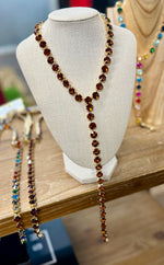 Load image into Gallery viewer, 16 inch Y Necklace with Magnetic Closure
