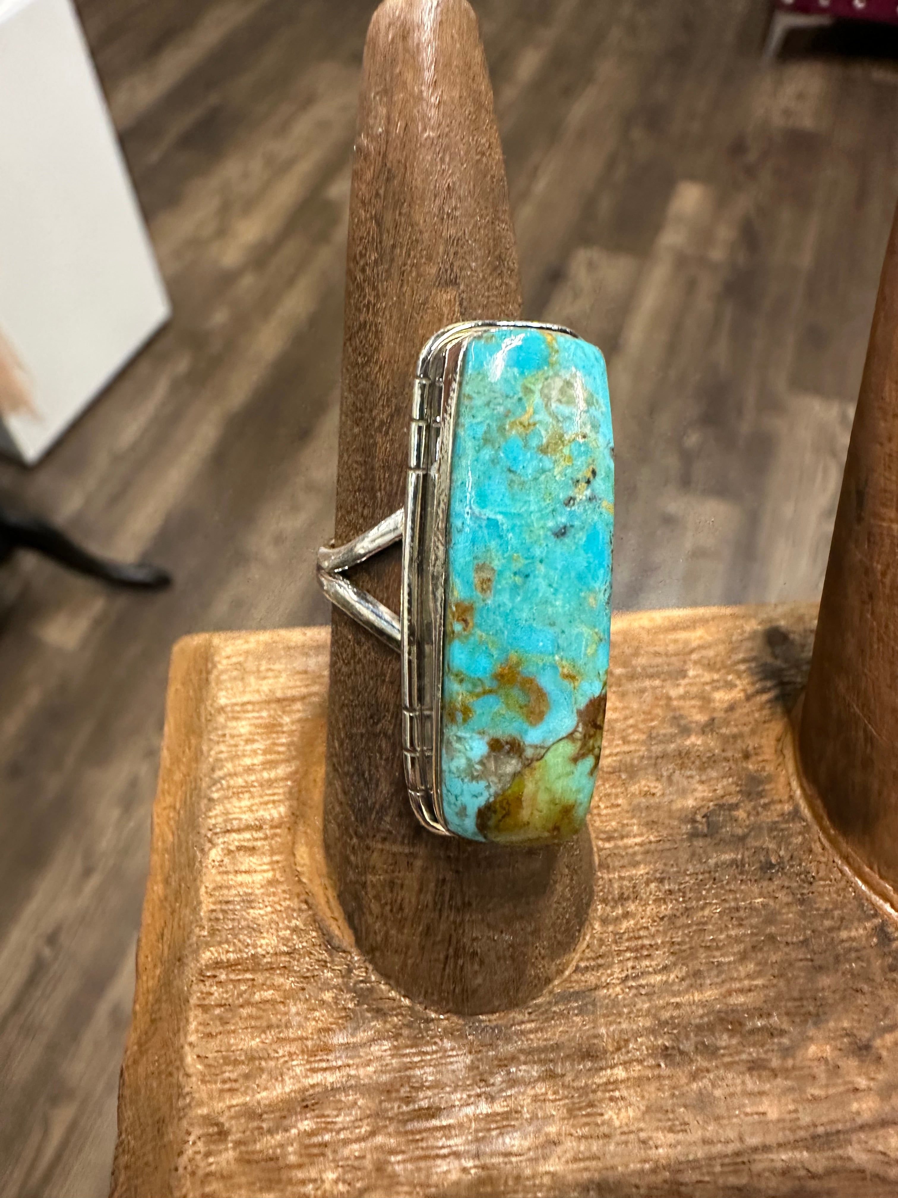 Sterling Silver Rectangle Ring