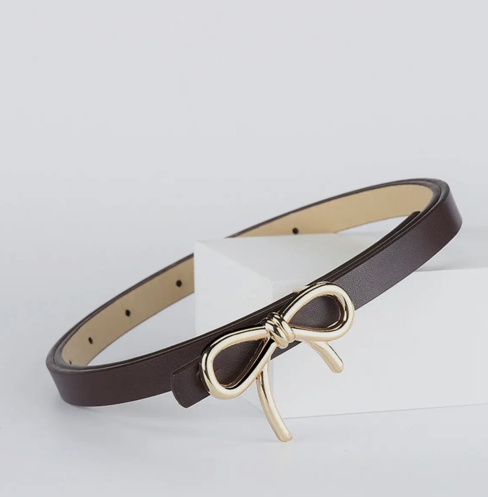 “Bow” Women’s Slim Belt