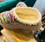 Load image into Gallery viewer, Multi Color Yarn Cozy Mule
