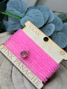 Pink Panache Neon Stretch Bracelets