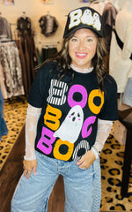 Load image into Gallery viewer, Stacked BOO Tee
