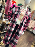 Load image into Gallery viewer, Flannel Plaid Duster
