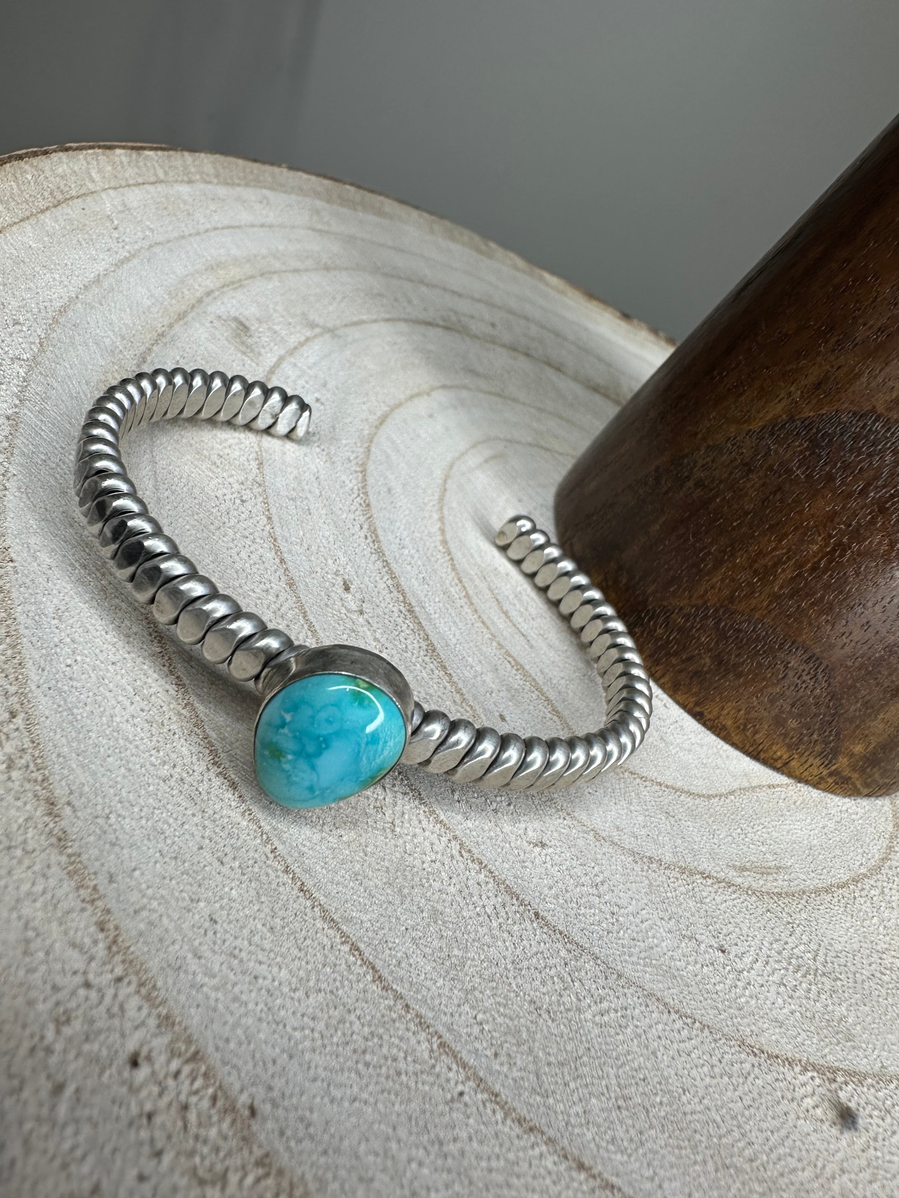 Sterling Silver Turquoise Cuff