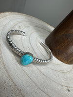 Load image into Gallery viewer, Sterling Silver Turquoise Cuff
