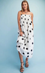 Load image into Gallery viewer, Polka Dot Maxi Dress

