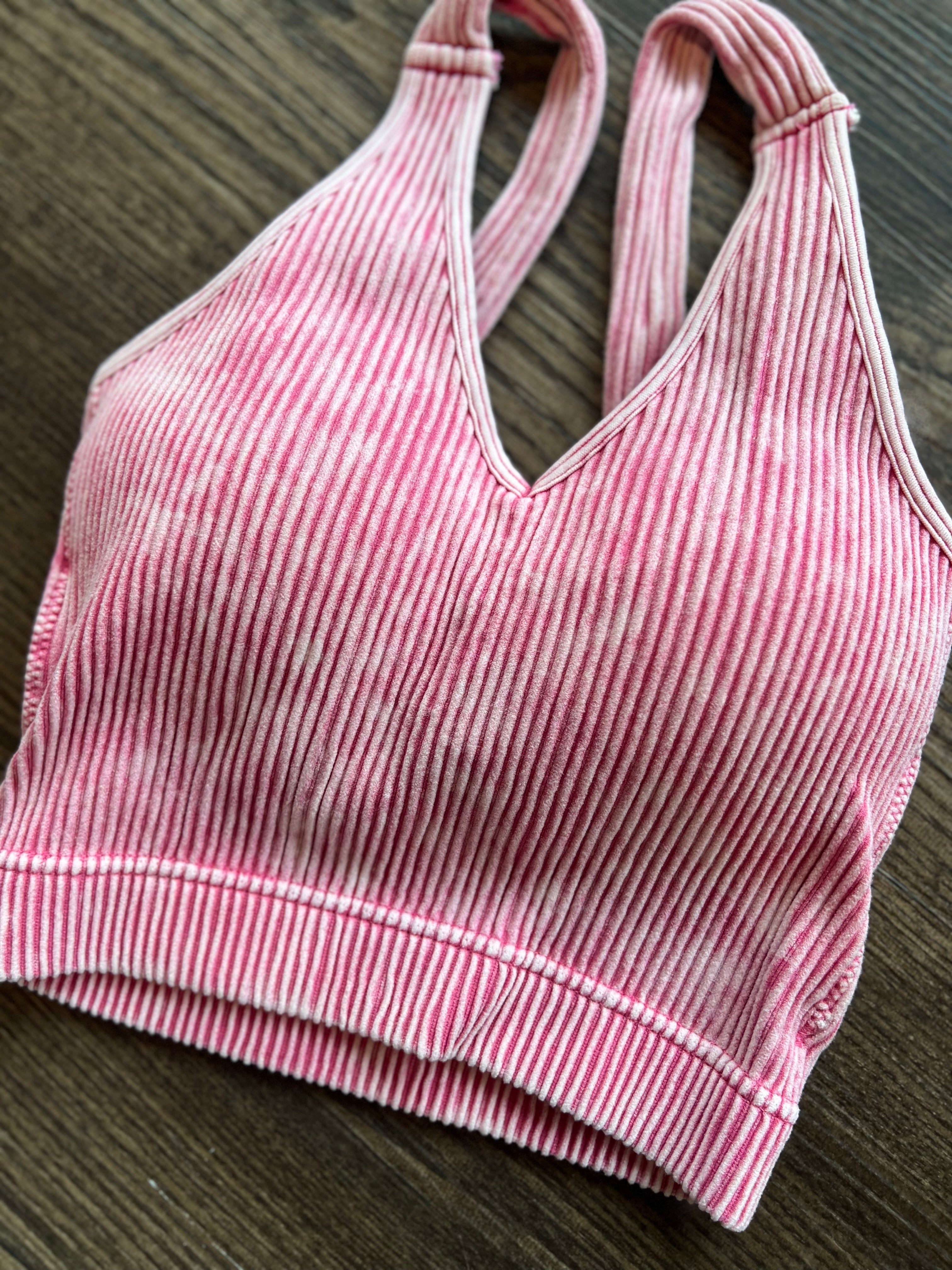 Padded Ribbed Bralette