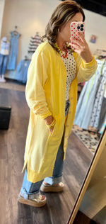 Load image into Gallery viewer, Spring Long Sweatshirt Cardigan
