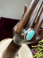 Load image into Gallery viewer, Sterling Silver Turquoise Ring
