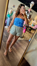 Load image into Gallery viewer, Stripe Ruffle Shorts
