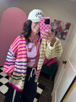 Load image into Gallery viewer, Rainbow Cardigan
