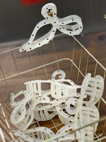 Load image into Gallery viewer, Polka Dot Hair Clip Claw
