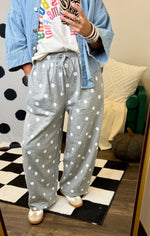 Load image into Gallery viewer, Polka Dot Sweatshirt Pants
