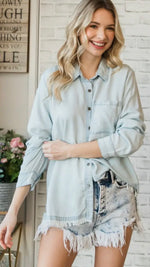 Load image into Gallery viewer, Veveret ~ Tencel Button Down Shirt
