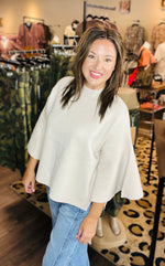 Load image into Gallery viewer, Bell Sleeve Sweater
