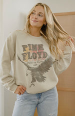 Load image into Gallery viewer, LivyLu Pink Floyd Eagle Sand Thrifted
Graphic Sweatshirt *Licensed
