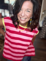 Load image into Gallery viewer, Oversized Stripe Tank (Runs Big)
