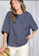 Load image into Gallery viewer, Vine &amp; Love ~ Vintage-Inspired Cut Edge Knit Top
