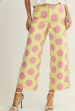 Load image into Gallery viewer, Lov Lov Chunky Polka Dot Trouser Pants
