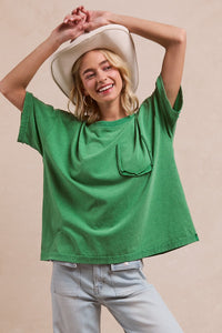 Washed Jersey Relaxed Fit