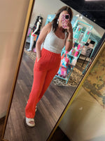 Load image into Gallery viewer, Stylive Capri Curly Ribbed Lounge Pants
