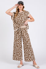 Load image into Gallery viewer, Leopard  Scuba Lounge Set
