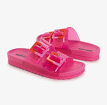 Load image into Gallery viewer, Muk Luks ~  Grand Cayman Lucite Sandal
