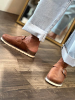 Load image into Gallery viewer, Corky Day Dream Cognac Mule
