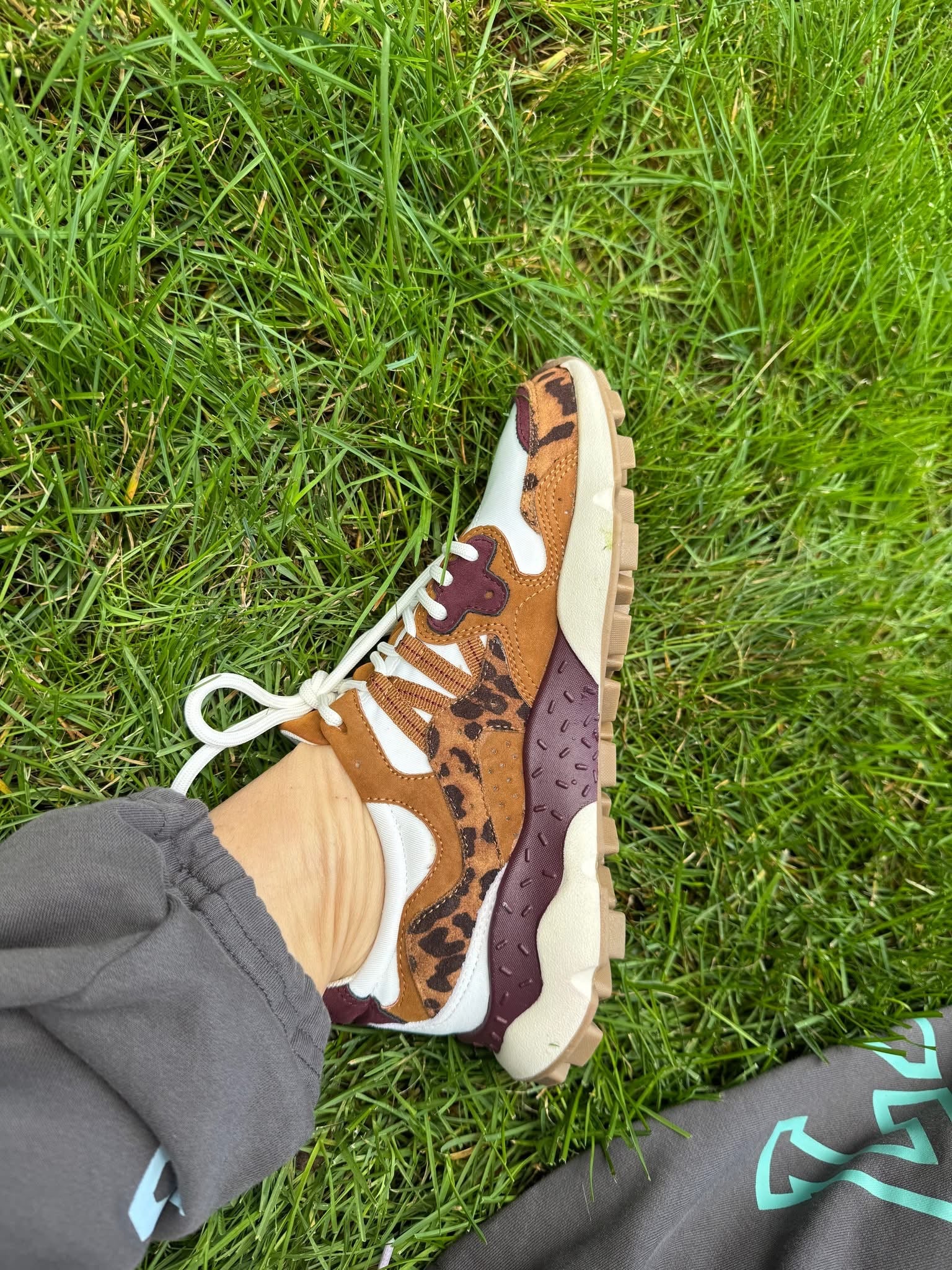 Mia Leopard/Cognac Sneaker