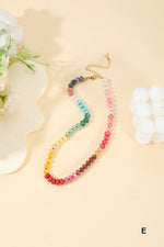 Load image into Gallery viewer, TRENDY NATURAL AGATE GEMSTONE NECKLACE
