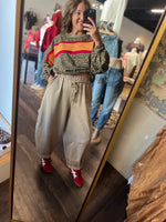Load image into Gallery viewer, Taupe Barrel Pant
