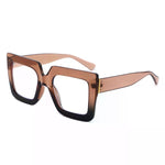 Load image into Gallery viewer, Oversized Square Blue Light Blocking Glasses
