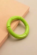 Load image into Gallery viewer, Josslyn Acrylic Tube Bracelet
