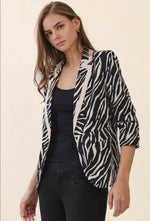 Load image into Gallery viewer, Zebra Blazer

