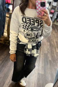 Speed Junkie Graphic Sweatshirt