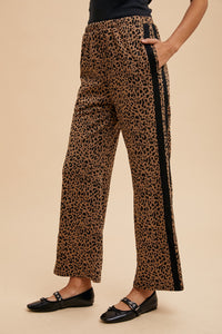 Leopard Pant W/Sport Stripe