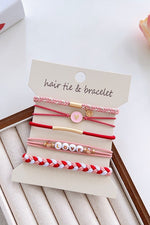 Load image into Gallery viewer, Metal Chain Hair Tie Ponytail Scunchie Bracelet
