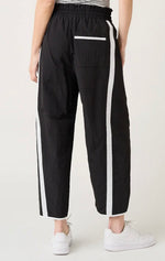 Load image into Gallery viewer, Nylon Barrel Leg W/Sporty Stripe Pant
