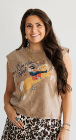Load image into Gallery viewer, VARSITY RODEO ~ Wild Wild West Tee

