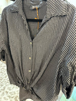 Load image into Gallery viewer, Striped Button Up
