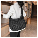 Load image into Gallery viewer, Large Quilted Puff Tote

