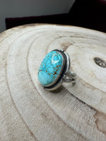 Load image into Gallery viewer, Sterling Silver Turquoise Ring
