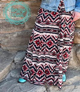 STERLING KREEK CARIBOU CANYON MAXI SKIRT