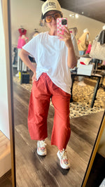 Load image into Gallery viewer, White Slouchy Tee
