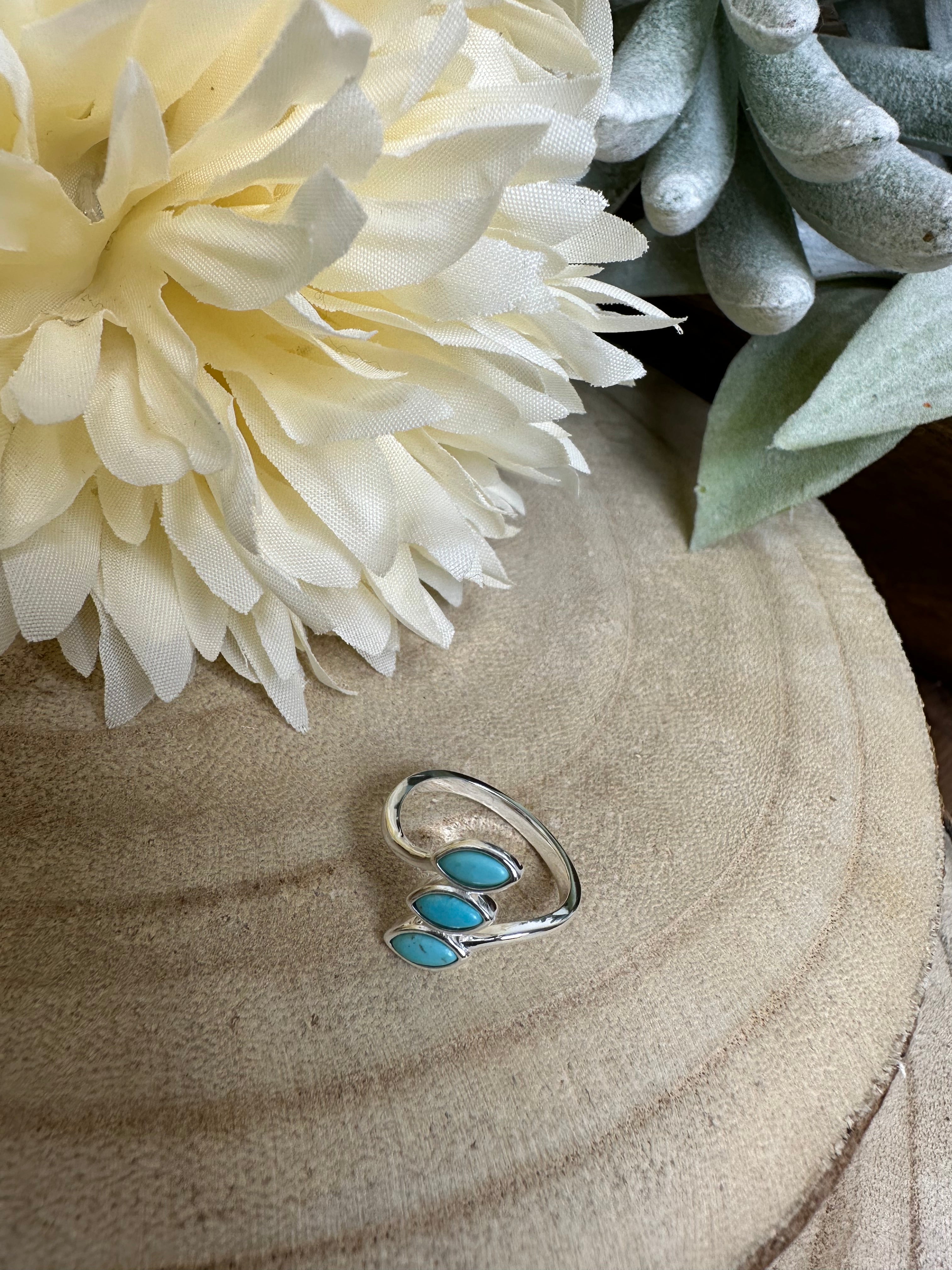 Sterling Silver Turquoise  Ring