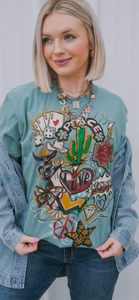 YeeHaw Sketchbook Artist Tee