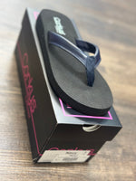 Load image into Gallery viewer, Corky “Summer Plans” Cognac Flip Flops
