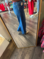 Load image into Gallery viewer, Risen Mid Rise Dark Barrel Jean
